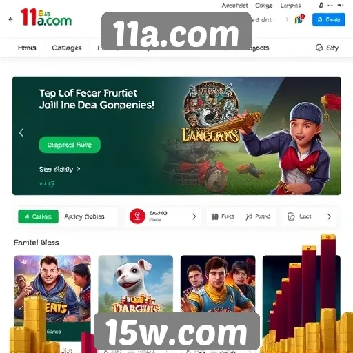 Análise do desempenho do site 11a.com em jogos online